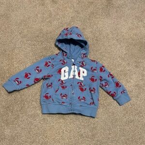GAP Kids Blue Crab Hoodie
